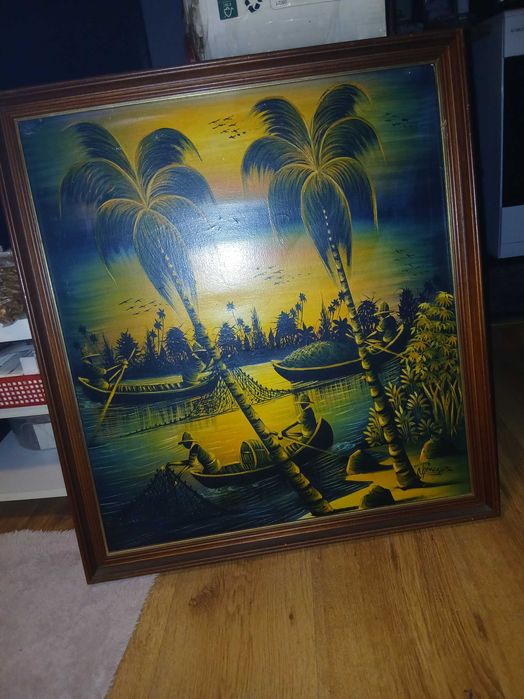 Tablou unicat pictat