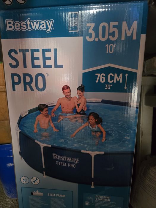 Piscina Bestway Steel Pro  3,05/76