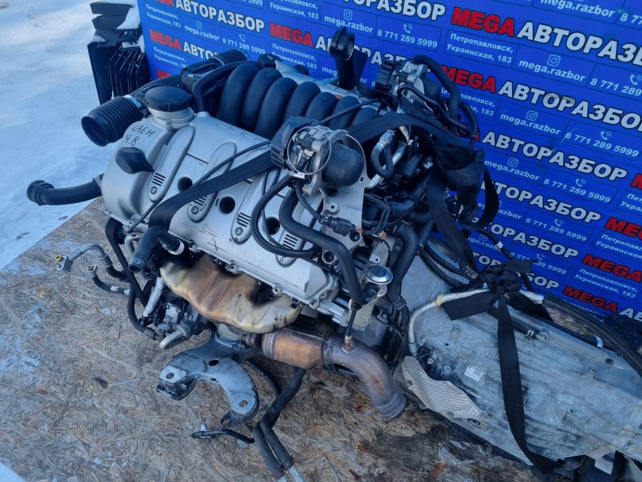 Двигатель М48.01 на Porsche Cayenne.