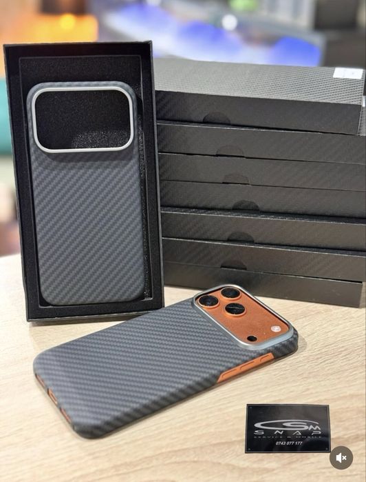 Husa kevlar iphone 17 pro / pro max / air