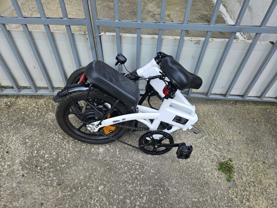 Електрически сгъваем велосипед 16 цола U3-шест месеца гаранция