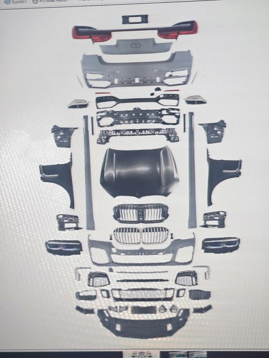 BMW G11 G12 пълна конверсия към М760 LCI фейслифт М пакет ОЕМ качество