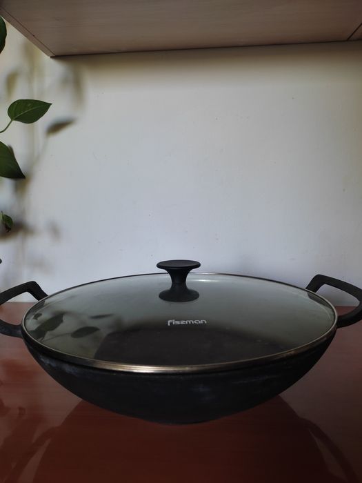 Вок чугунный Фисман