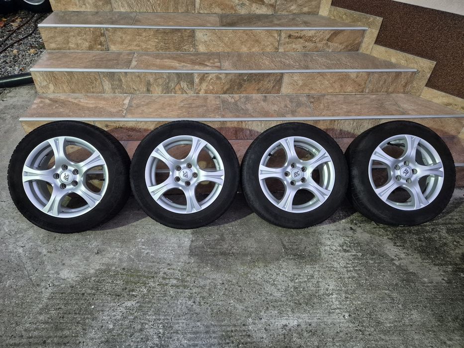 Jante R15 5x100 cu anvelope vară 185 60 R16