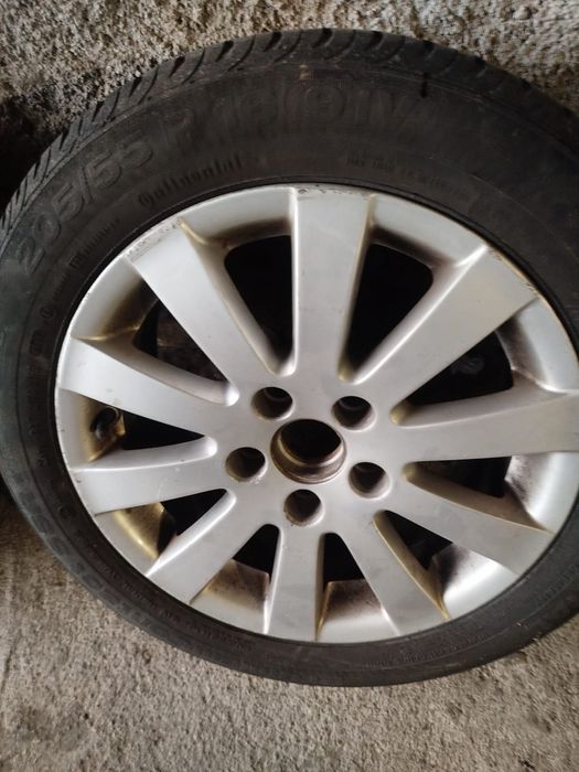 Jante r16 205/55 cauciucuri vară - de pe vag