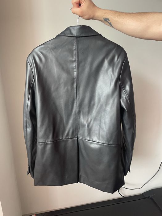 Кожено сако дамско