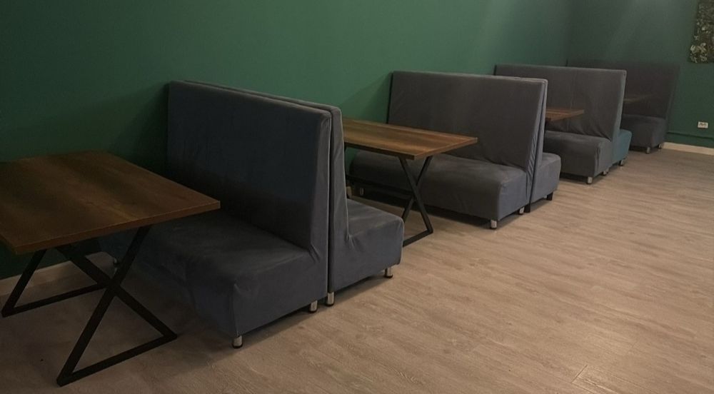 Диваны и столы для кафе ресторан