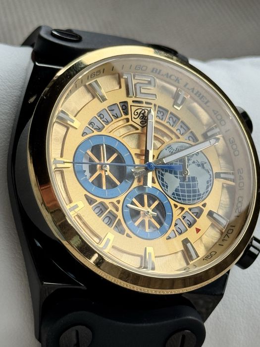 Ceas deosebit auriu Luxury BENYAR 5141M Men Quartz