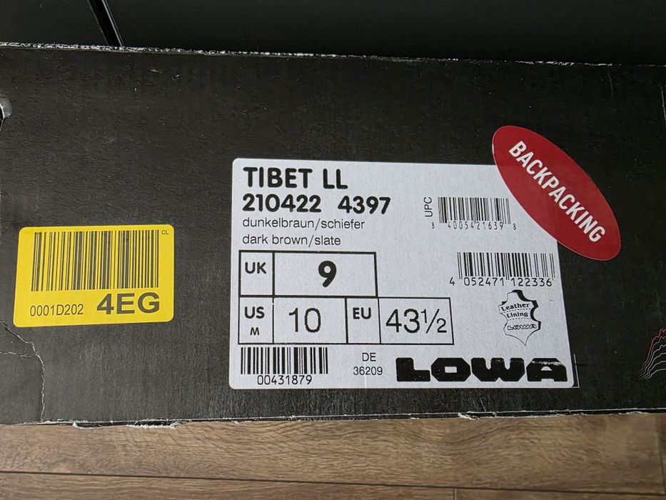 Туристически обувки Lova  Tibet LL
ف UPC