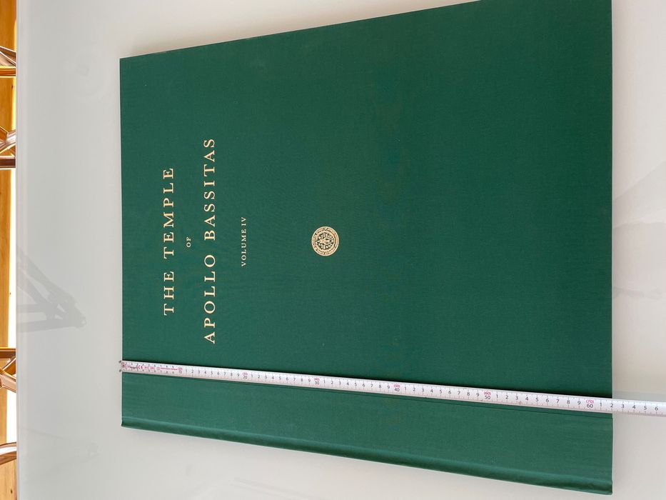 Temple of Apollo Bassae Vol IV SUMO ediție rară arheologie