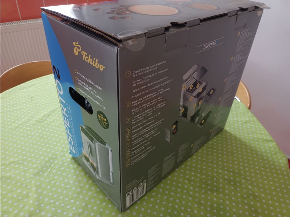 Espresso Automat cu cafea boabe Mașina de cafea Esperto 2 Tchibo