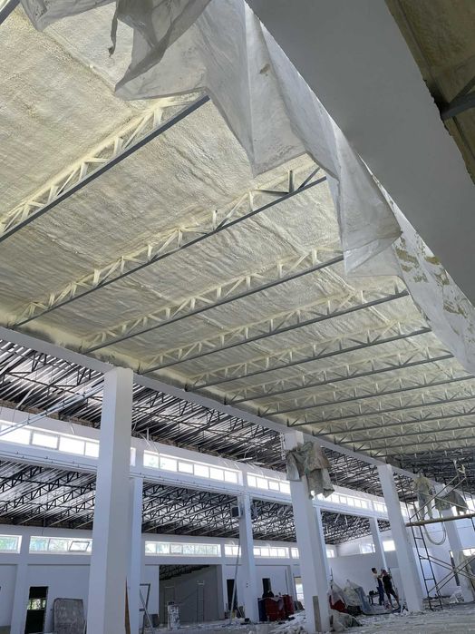 Пена сепиш хизмати ППУ Утепление Мансарды и крыши Pena sepish xizmati