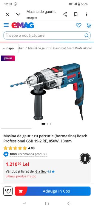 Bormașini Bosch  originale