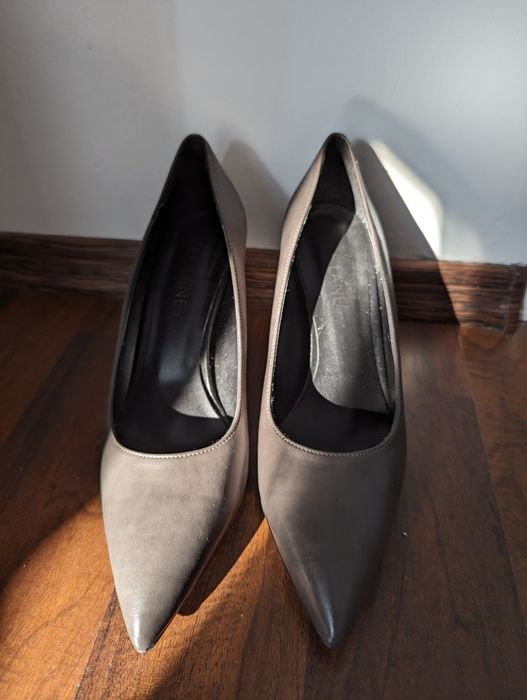 Pantofi stiletto piele