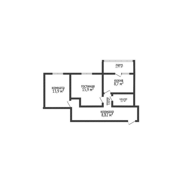 Продажа 2-ком. квартиры КСК