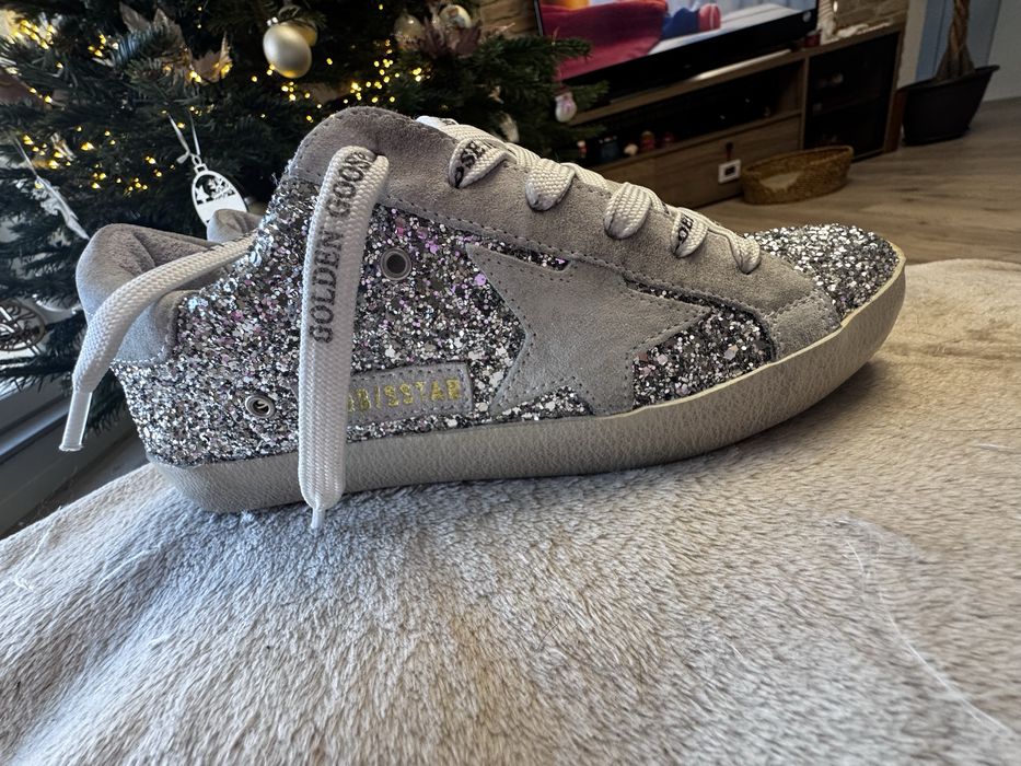 Golden Goose superstar glitter
