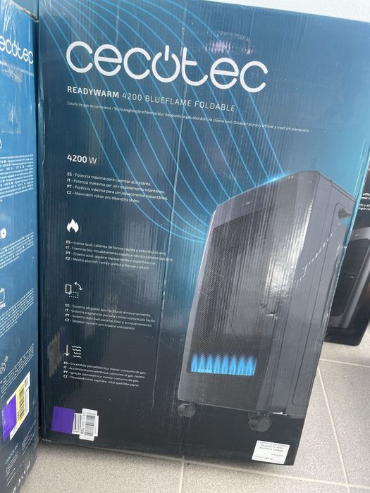 Încălzitor pe Gaz Pliabil/Portabil- Cecotec ReadyWarm 4200 Blue Flame