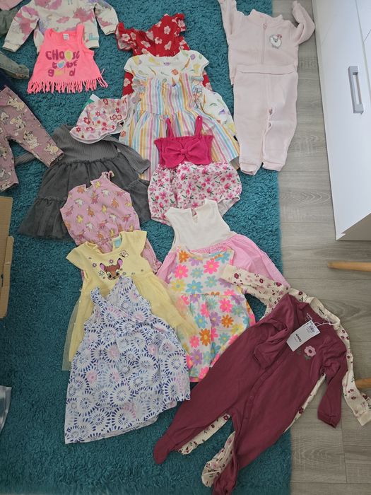 Lot mare haine vara  74 80