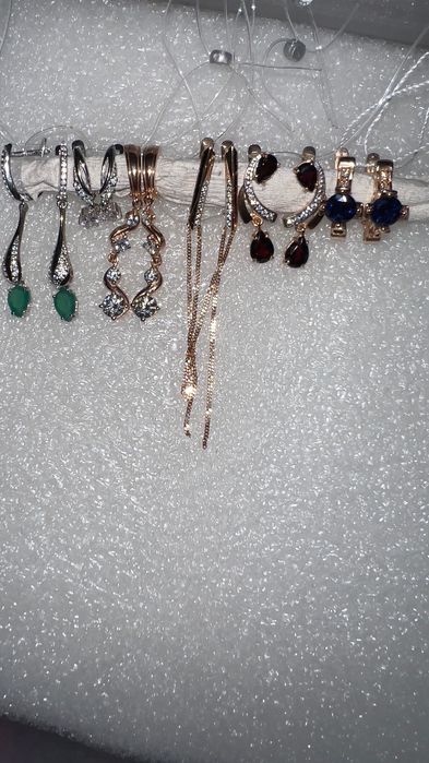 Серьги Новые Серебро