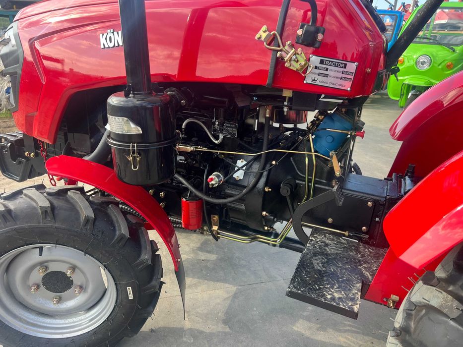 Tractor Konig cu parasolar 25 HP cu semicabina 4x4 nou Agramix