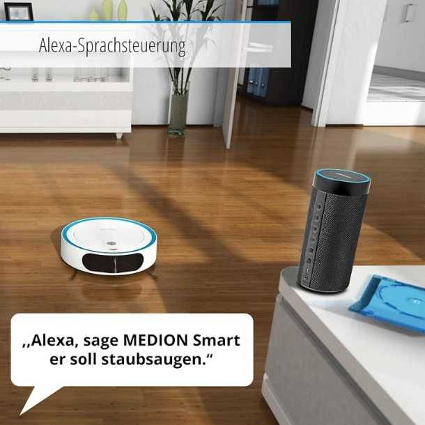 Робот прахосмукачка Medion MD18861, Контрол чрез приложение