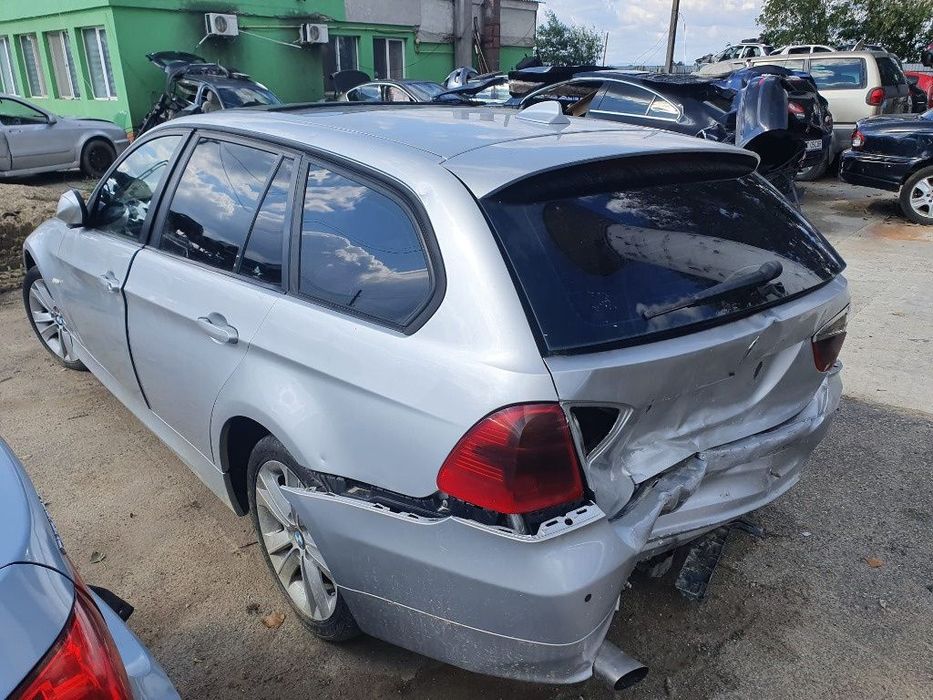 Dezmembrez BMW seria 3 e91  motor 2.0d 163cp M47D20  plafon bara capota fata far stanga dreapta cutie de viteze automata dezmembrari