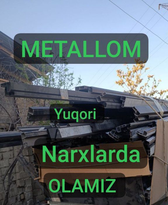 Metallom olamiz metallolom xar xil turdagi metallalom