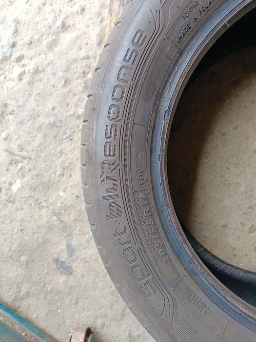 Летни гуми -2023г./22г.-16цола-205/55-1бр.-90лв."DUNLOP"
