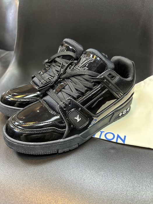 Louis Vuitton Trainer кроссовки черные