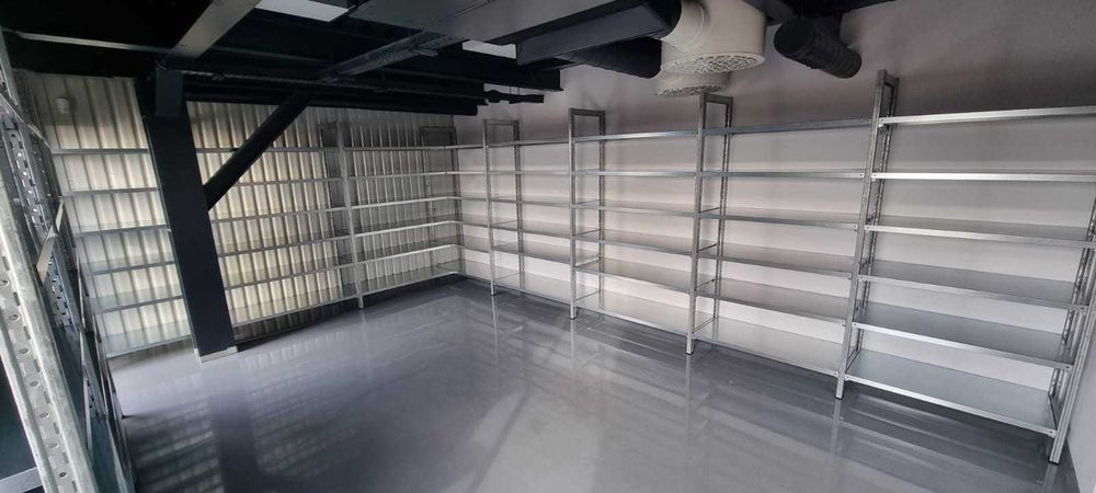 Rafturi cu polite zincate