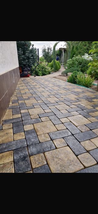 Брусчатка , бордюр, поребрик