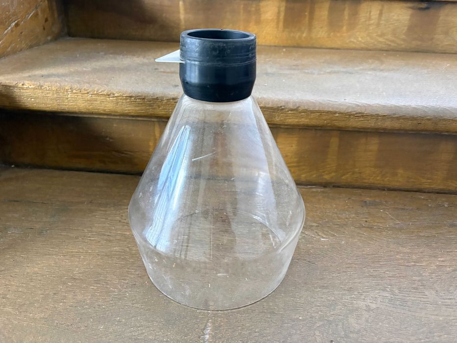 cuva sticla rasnita de cafea Rancilio profesionala gura boabe cafea