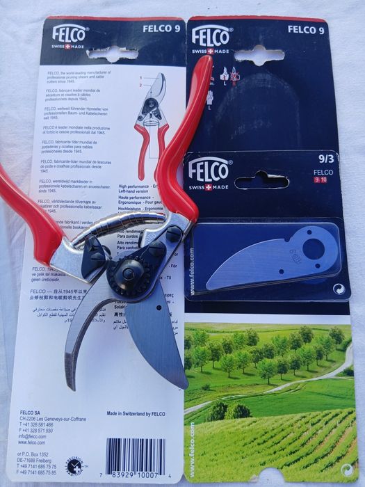 Foarfeca profesionala pentru gradina Felco 9 / lama schimb