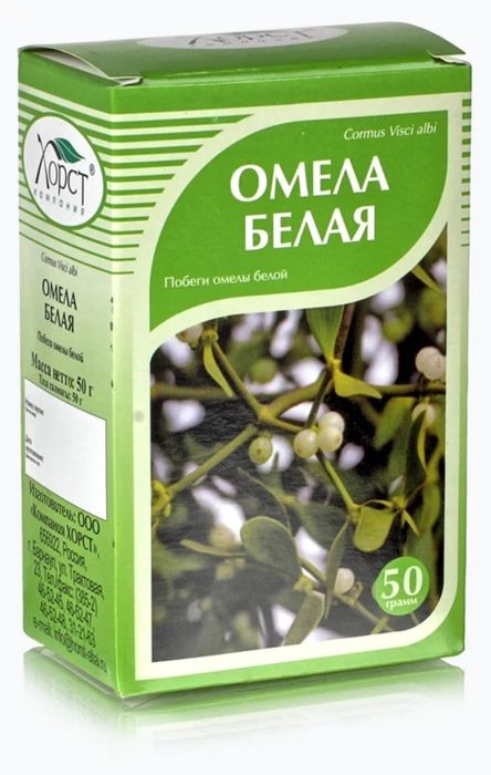 Омела белая (побеги), 50 г  Oq omela (novdalari), 50 g