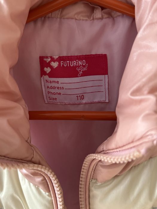 Жилетка для девочки от Futurino