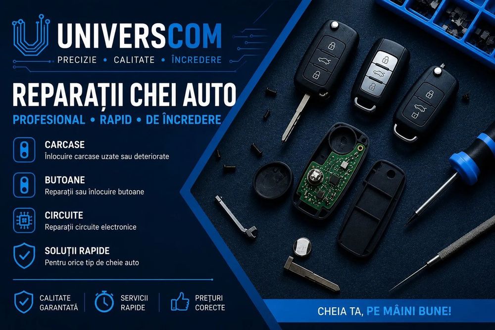 Reparatii chei auto Multimarca
