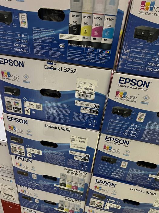 Epson Canon принтеры в большом ассортимент