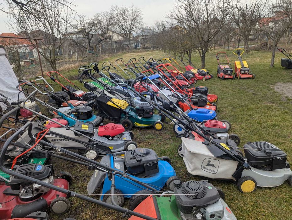 Masina de tuns iarba cu si fara  tractiune ,Honda , Briggs&Stratton