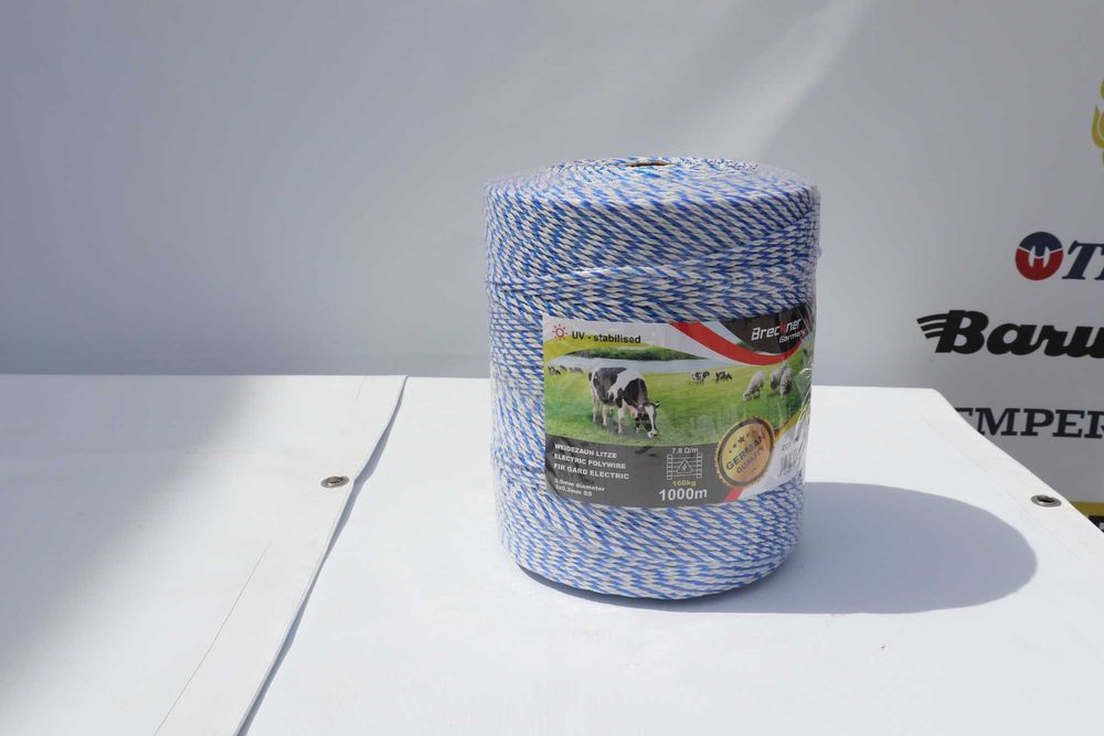 Rola Fir 1000M 3mm pentru Gard Electric Vaci Livrare Rapida