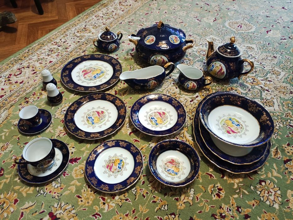 Набор столово чайно кофейный 123 предмета на 12 персон