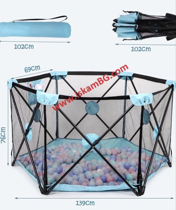 Бебешка кошара за игра