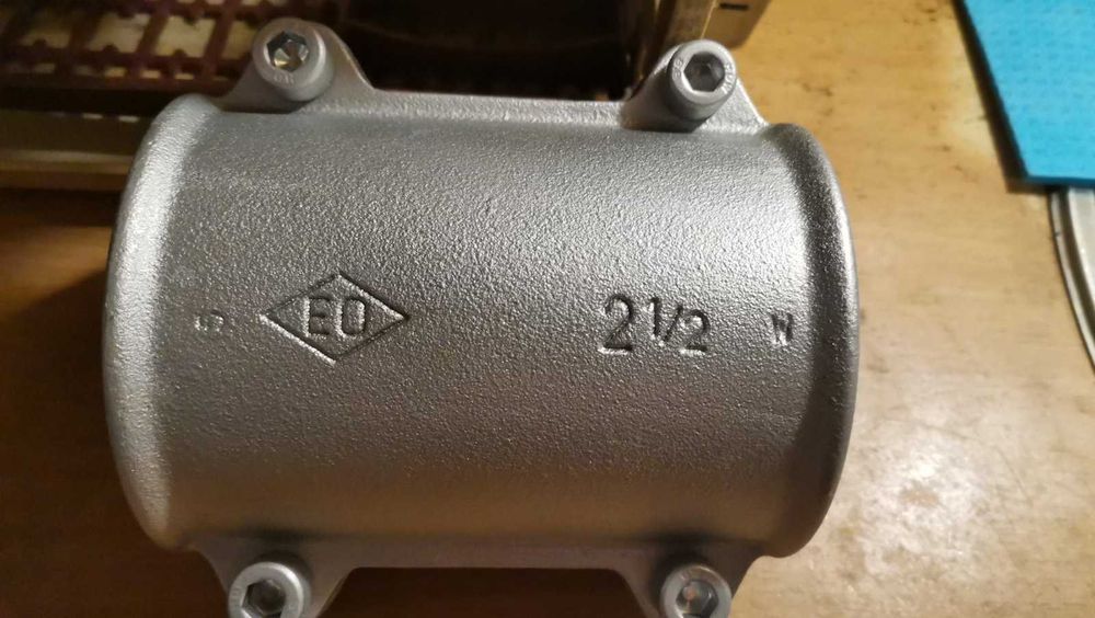 Скоба аварийна дълга ЕО за тръбопровод 2 1/2 ", 140 мм