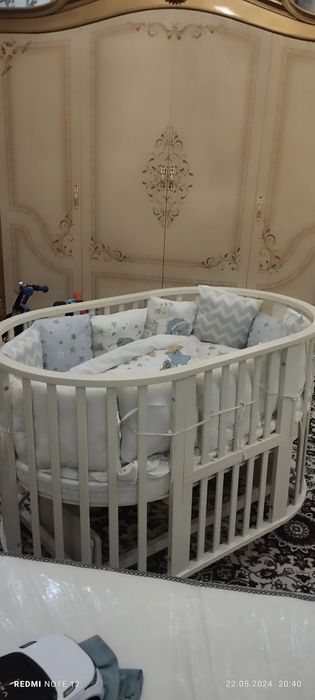 Детские кроват сотилади трансформер!!