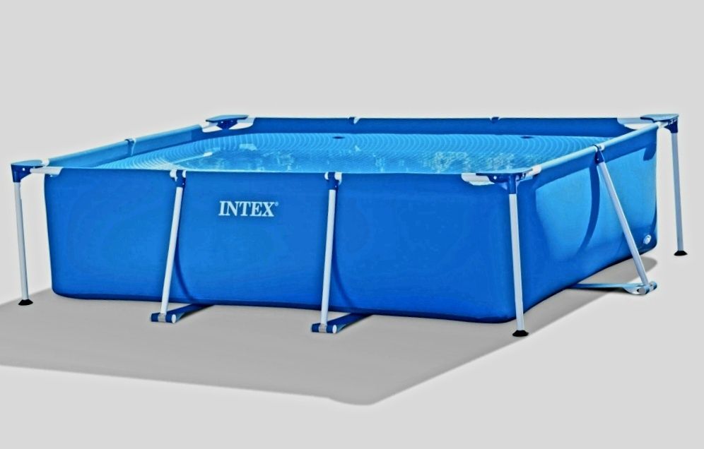 Piscina cu cadru metalic Intex, supraterana, dreptunghiulara, 260 x 160 x 65 cm