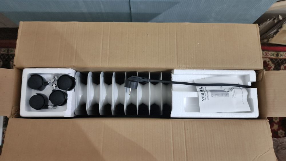 Новый масляный радиатор Vestel 15 секций с вентилятором