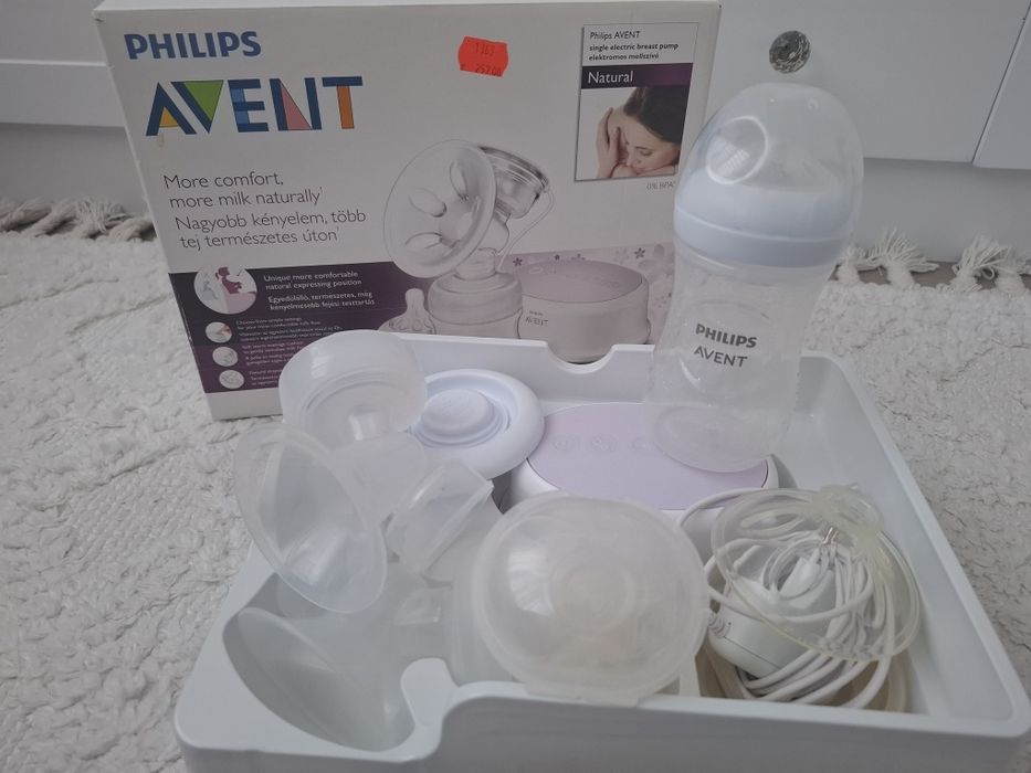 Помпа за кърма Philips Avent Comfort SCF332/01 Natural, Електрическа