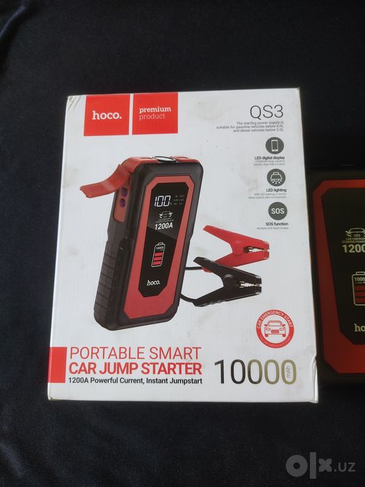 Avtomobil uchun Powerbank Jump Starter Hoco QS3 1200A