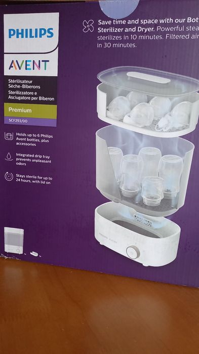 Чисто нов запечатан стелиризатор Philips Avent Premium