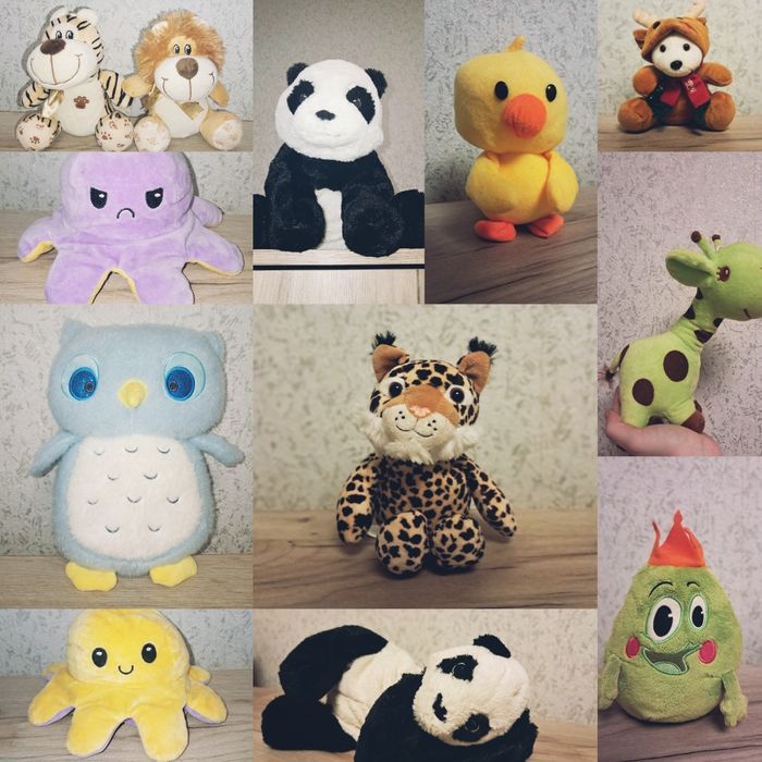 11  Plushy  Toys