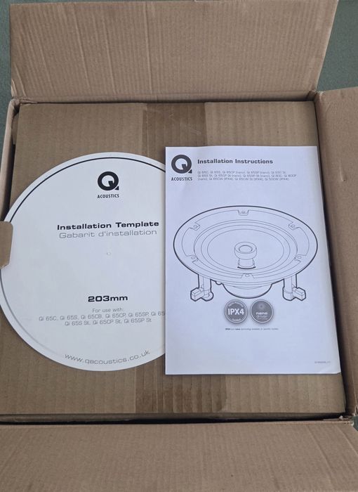 2x Q Accoustics QI 65SP (6,5") - Professional Difuzor de plafon